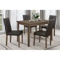 Latitude Run® 5Pc Dining Set Rectangular Table And 4 Side Chairs