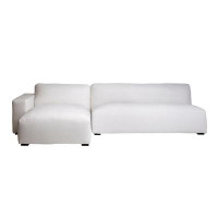 Hokku Designs 120" Wide Left Hand Facing Modular Sofa & Chaise