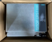 Siemens- SITOP UPS 1100 (Output: 24Vdc, 12Ah, 40Amp max) Battery Module