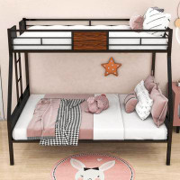 Mason & Marbles Twin Over Full Metal Standard Bunk Bed