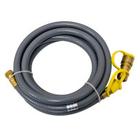 Symple Stuff Mccutcheon Natural Gas Hose with Quick Disconnects