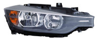 Head Lamp Passenger Side Bmw 3 Series Sedan 2012-2015 Halogen High Quality , BM2503169
