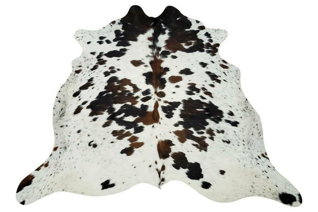 Cowhide Rug Brazilian, Real, Natural, cow skin rug cow hide rugs free Delivery/Shipping cowhides upholstery leather in Rugs, Carpets & Runners