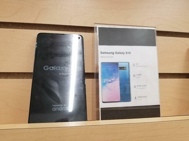 UNLOCKED Samsung Galaxy S10 New Charger 1 YEAR Warranty!!! Spring SALE!!! in Cell Phones in Calgary