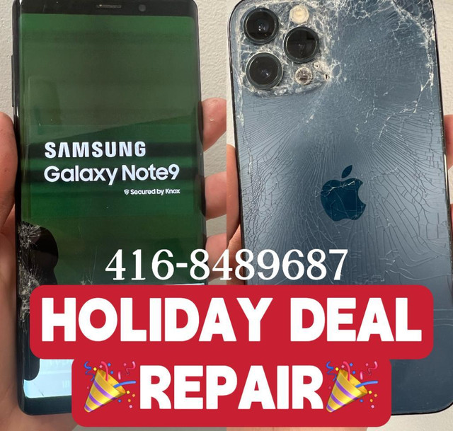 ( Samsung A70 A50 A20 A10 screen repair ) Original screen, battery , NOTE10+ NOTE9 NOTE8 S20 S20ULTRA S20+  S10 S9 S8 S7 in Cell Phone Services in Toronto (GTA)
