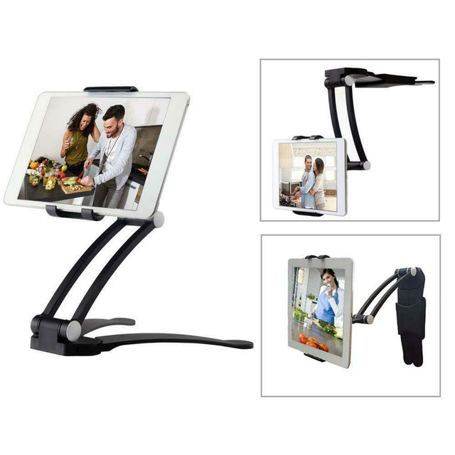 (Great deal )2-in-1 Kitchen mound stand  tablet holder for Ipad and Tablets dans Appareils électroniques  à Ontario - Image 2