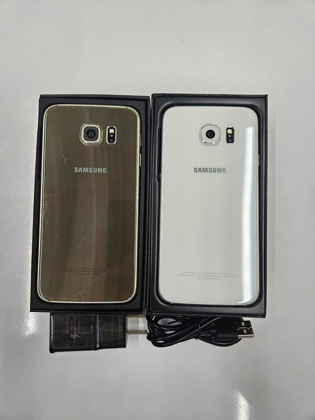 Samsung Galaxy S7, S7 Edge CANADIAN MODELS UNLOCKED New Condition with 1 Year Warranty Includes All Accessories in Cell Phones in Edmonton Area - Image 2
