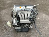 JDM Acura TSX K24A K24A2 2.4L DOHC i-VTEC Engine Motor ONLY 3 Lobes 04-08 RBB3