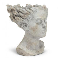 Bungalow Rose Woman With Blowing Hair Planter