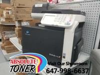 Konica Minolta Bizhub C35 Color Copier Printer Scanner - REPOSSESSED, Print, Scan, Copy, Fax with one tray.