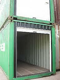 New White 7 x 7 Shipping Container, Green House Roll-up Doors in Other Business & Industrial in Saskatoon - Image 4