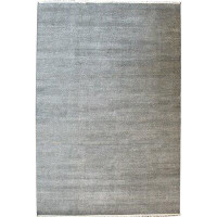 Landry & Arcari Rugs and Carpeting Illusion One-of-a-Kind 9'2" x 11'11" Area Rug in Grey/Platinum