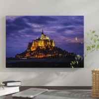East Urban Home Saint Michel by Sergio Lanza - Wrapped Canvas Photograph Print