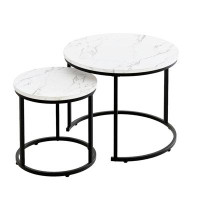 Everly Quinn Nesting Coffee Table Set of 2