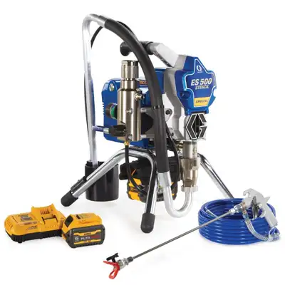 NEW Graco ES 500 Battery-Powered Airless Stencil Rig - IN STOCK NOW