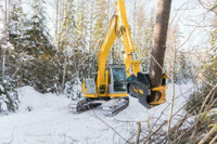Large Tree Shear for your excavator, large skid steer, wheel loader, telehandler, etc.