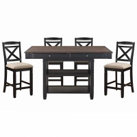 Wildon Home® 5PC Counter Height Dining Set