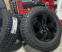 Chevy Colorado / GMC Canyon Black alloy rims and tires