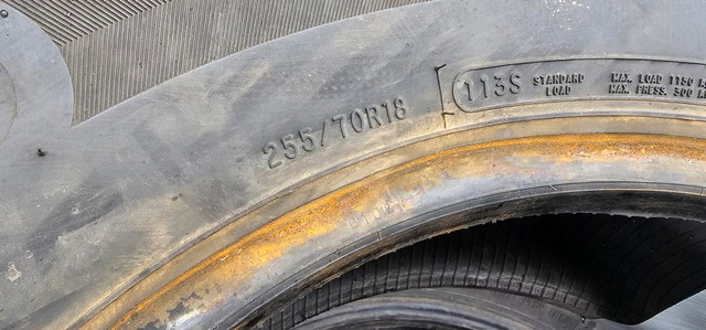 255/70/18 4 pneus HIVER Bon État in Tires & Rims in Greater Montréal - Image 2
