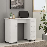 Ebern Designs Home Office Computer Desk Table With Drawers