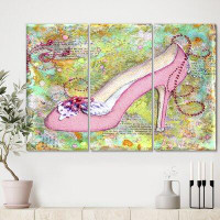 East Urban Home 'Garden Party' Painting Multi-Piece Image on Canvas
