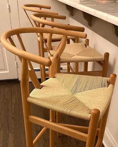Kitchen Barstool Dining Room Chair Counter Stool Office Wood Chairs