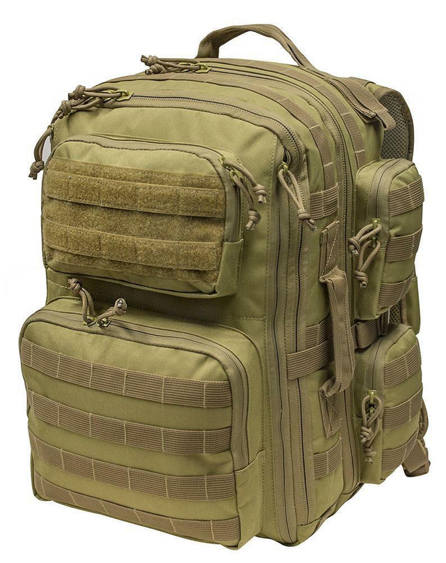 NEW - HIGH CAPACITY OVERLOAD TACTICAL BACKPACKS WITH M.O.L.L.E. WEBBING FOR ALL YOUR GEAR! in Paintball