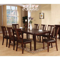 Enitial Lab Birchover 8 - Person Butterfly Leaf Dining Set