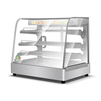 NEW COMMERCIAL STAINLESS STEEL FOOD WARMER DISPLAY 921544