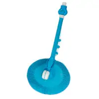 Ktaxon Ktaxon Auto Swimming Pool Cleaner With 10Pcs Durable Hose Blue