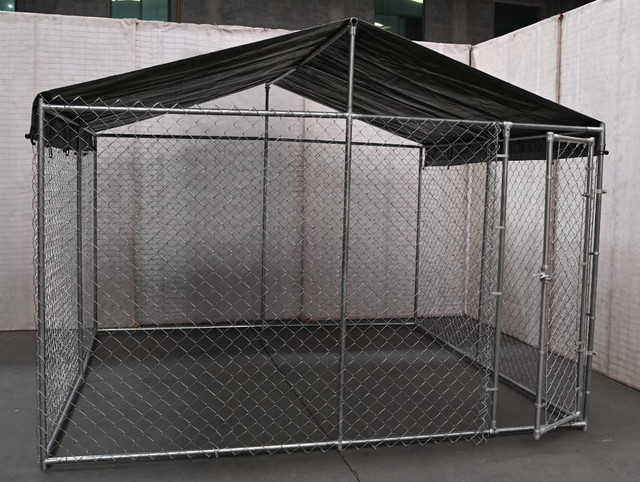 NEW 10X10X6 FT DOG KENNEL DOG RUN CAGE 513DC in Accessories in Regina - Image 2