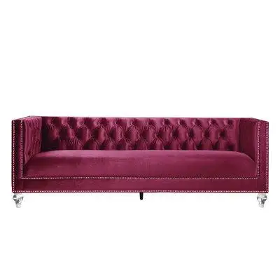 The Jada Sofa is luxurious and comfortable at the same time. This unique piece has elegant upholster...
