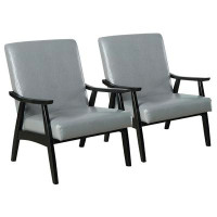 Latitude Run® Akua Ventura Fabric 27.13"Width Accent Chairs, Set Of 2