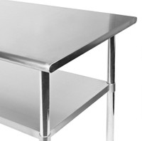 NEW STAINLESS STEEL 30 IN TABLES 48 72 96