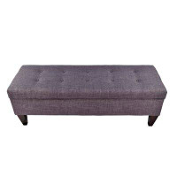 Charlton Home Conyers Upholstered Flip Top Storage Bench