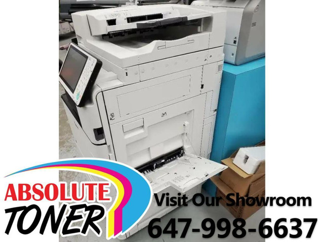 $99/mo. Lease LOW COUNT ONLY 3k C5535i II ImageRunner Advance Multifunction Color Printer Office Copier Printer Scanner in Printers, Scanners & Fax in Ontario - Image 3