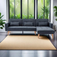 Latitude Run® Convertible  L-shaped Sofa, Sectional Counch