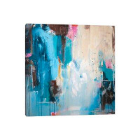 East Urban Home Waterfalls I - Wrapped Canvas Print