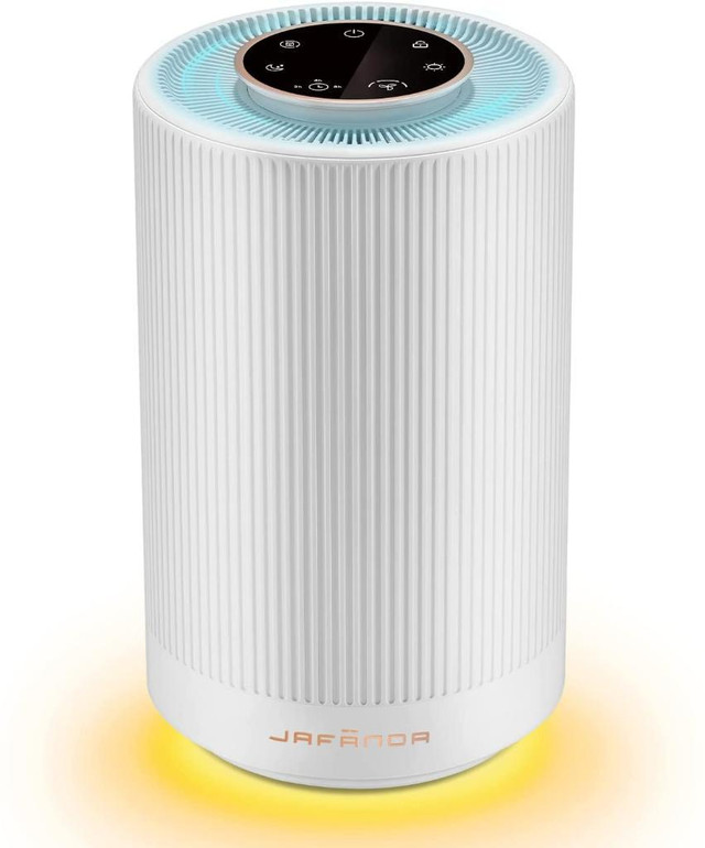 Air Purifiers - Jafanda True HEPA Air Purifier for Home with Night Light - Brand New in Heaters, Humidifiers & Dehumidifiers in City of Toronto - Image 2