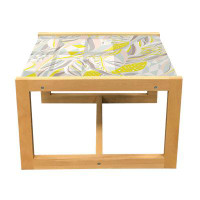 East Urban Home Multicolore, table basse East Urban Home Abstract, motifs ornementaux aux tons pastel