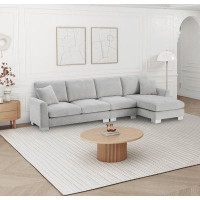 Latitude Run® L-shaped Sectional Sofa,right Hand Facing Chaise