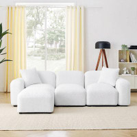 Latitude Run® L-Shape Modular Sectional Sofa