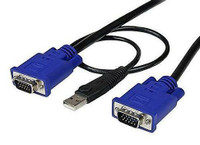 USB/VGA KVM Cable, Male to Male, 6-Feet $9.99