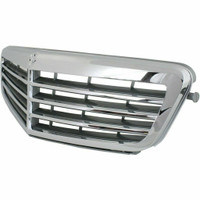 Grille Mercedes C350 2008-2014 Chrome Gray Without Amg Pkg With Elegance Pkg , MB1200145