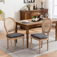 Ophelia & Co. Canion Fabric Upholstered Back Dining Chair