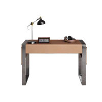 RARLON Light Luxury Italian Minimalist Saddle Leather Com Desk