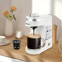 HGmart Single Serve Coffee Maker Brewer for Single Cup Capsule
