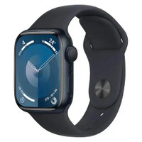 Apple Watch Series 9 - 45mm - Aluminum - Midnight - Midnight Sports Band S/M - (GPS)