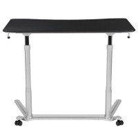 Upper Square™ Kamen Sit-Down, Stand-Up Ergonomic Computer Desk - Standing Desk
