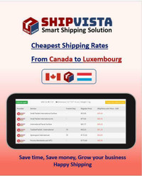 Cheapest Shipping to Luxembourg from Canada